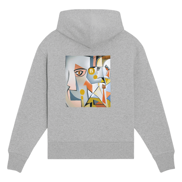 Artistic Expression hoodie - bordeaux