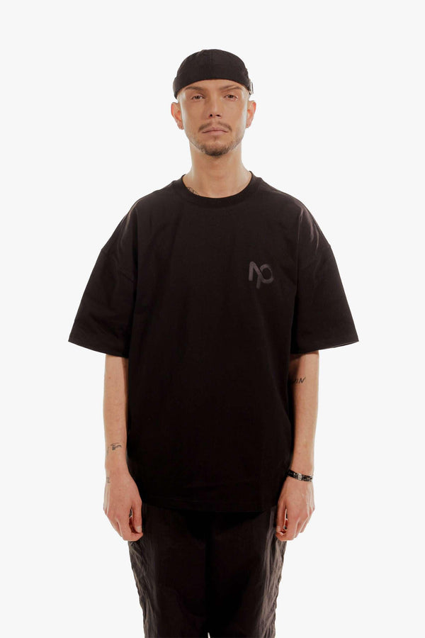 NonPardon Basic Logo Tee –  Black