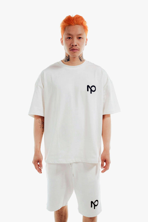 NonPardon Basic Basic Logo Tee - Offwhite