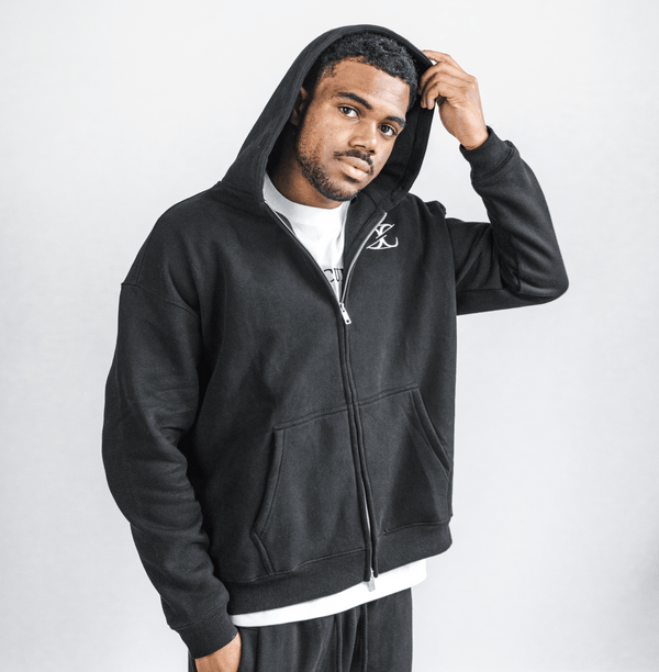 Oversized Heavyweight Zip hoodie