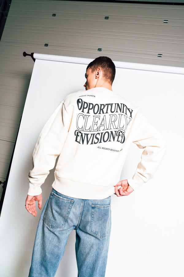 Oversized Sweater - Opportunity Back Print