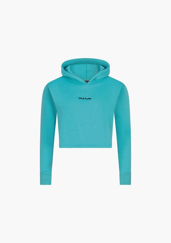 Daily Crop Hoodie I Mintgreen