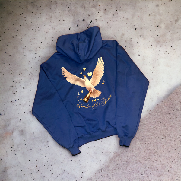 Flying Champagne Hoodie – Blue