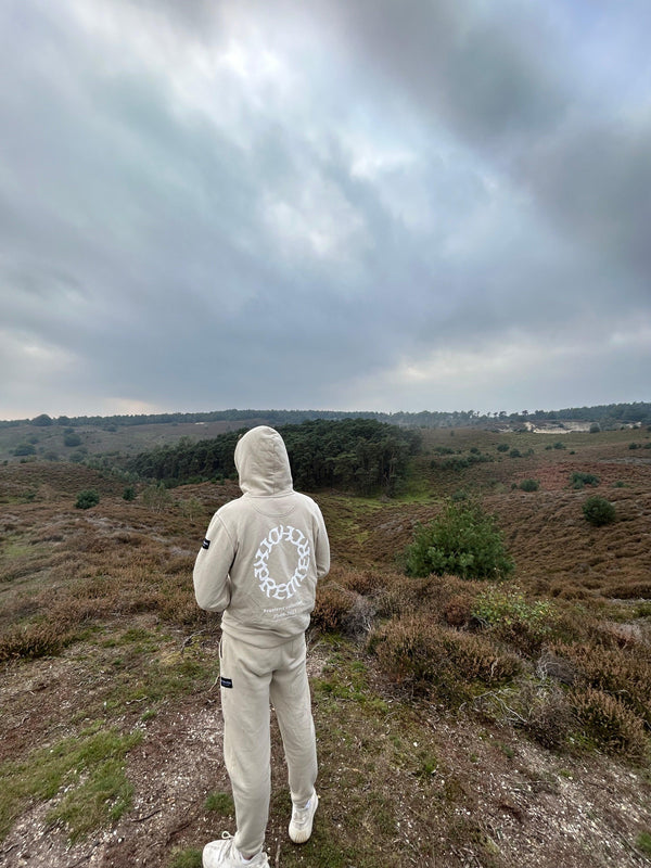 Tracksuit beige Hoodie