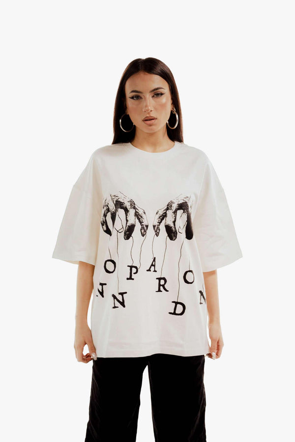 NonPardon Puppet Tee – UNISEX – Offwhite