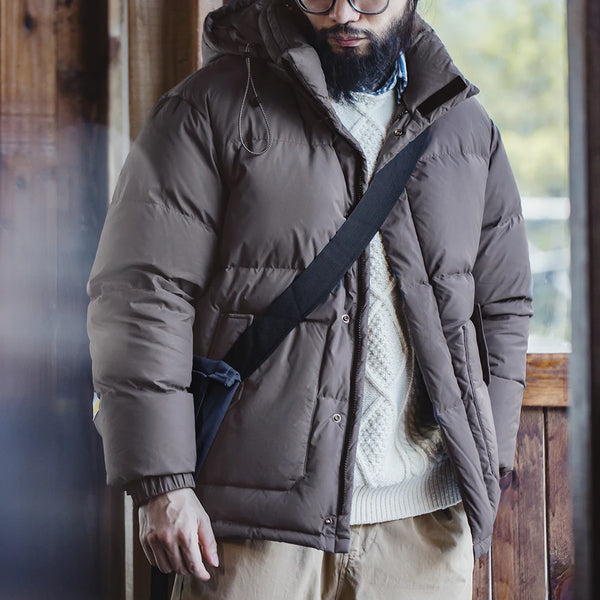 Donzen Puffed Parka Heren Winter Jas