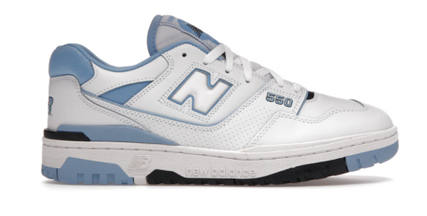 NEW BALANCE 550 UNC WHITE UNIVERSITY BLUE