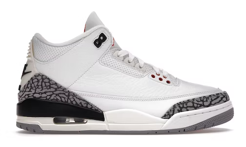 JORDAN 3 RETRO WHITE CEMENT REIMAGINED