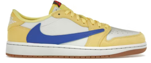 JORDAN 1 RETRO LOW OG TRAVIS SCOTT CANARY (W)