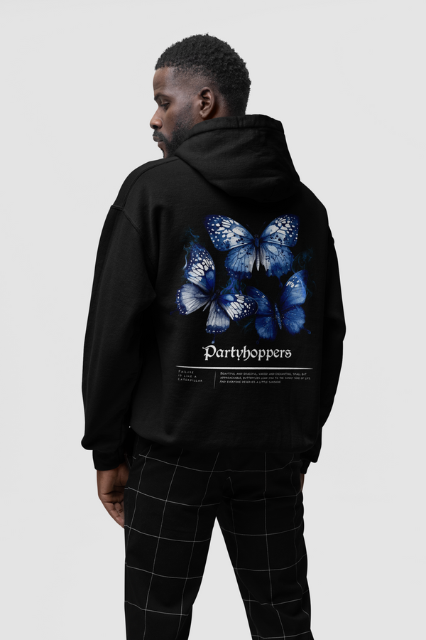 Blue Butterfly Hoodie