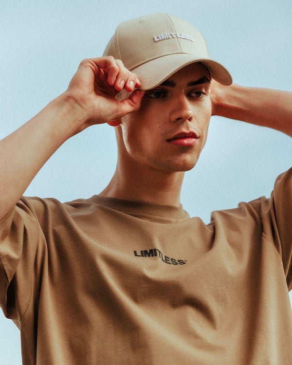 LOGO CAP SAND