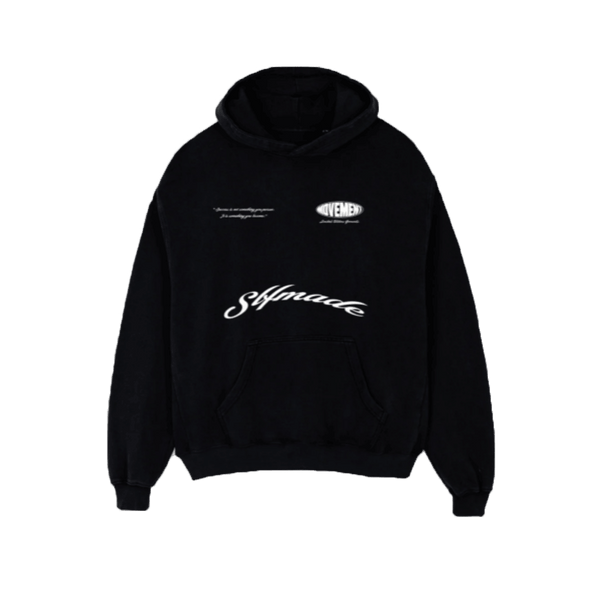 Elegance Oversized Hoodie Black