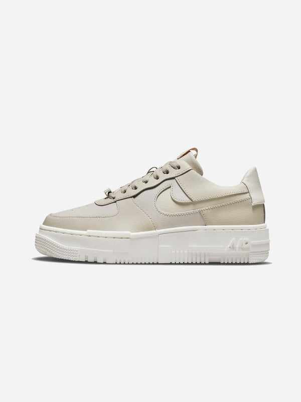 Air Force 1 Low Pixel Stone Bone Summit White