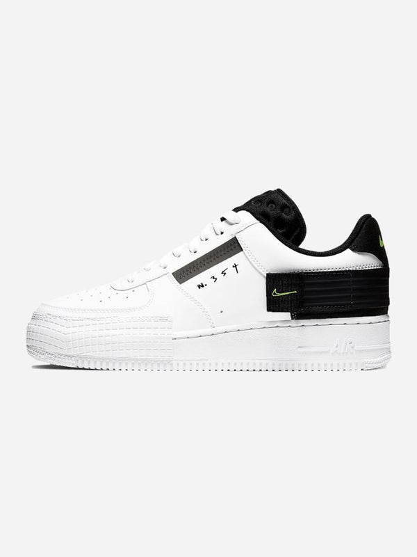 Air Force 1 Low Drop Type White Black Volt