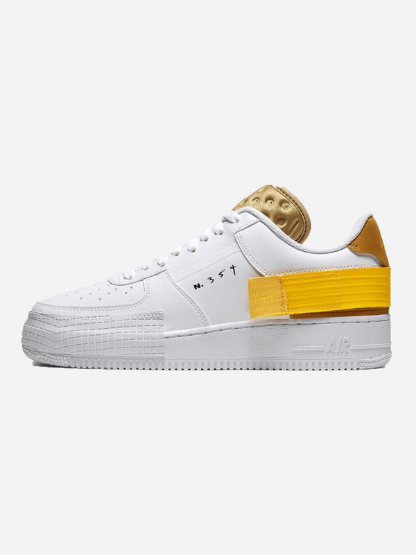 Air Force 1 Low Drop Type White Gold Yellow