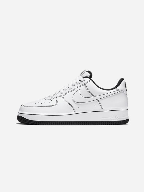 Air Force 1 Low Stitch White Black