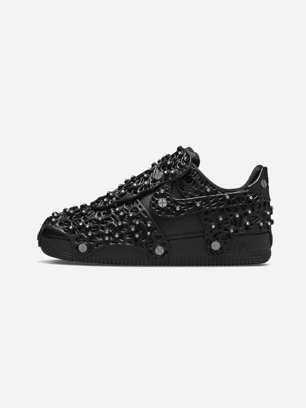 Air Force 1 Low Swarovski Triple Black