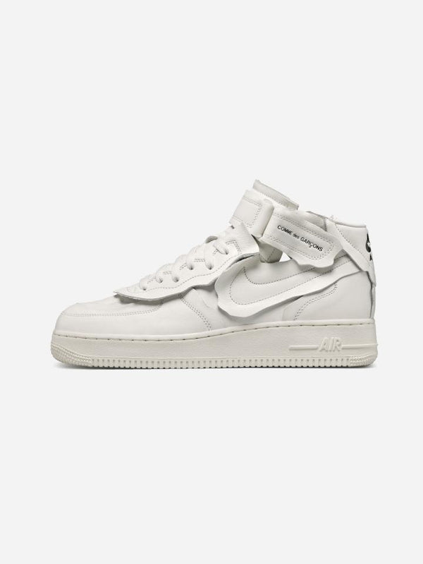 Air Force 1 Mid Comme des Garçons White