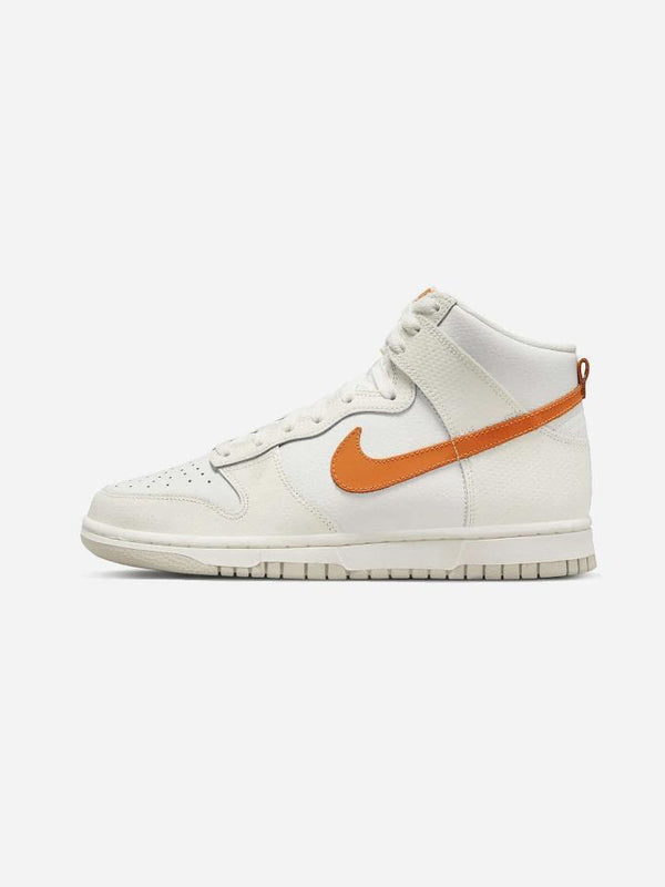 Dunk High White Orange